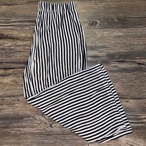 Express striped flowy pants